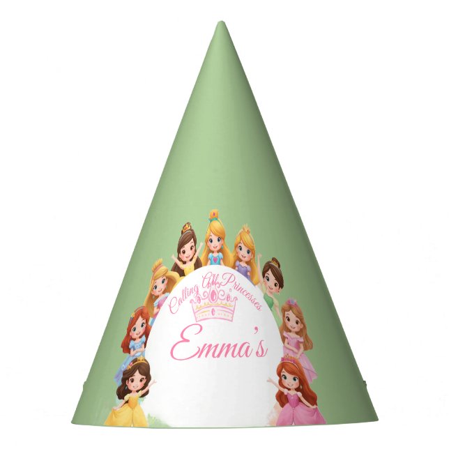 Sombrero de fiesta de cumpleaños infantil personal (Anverso)