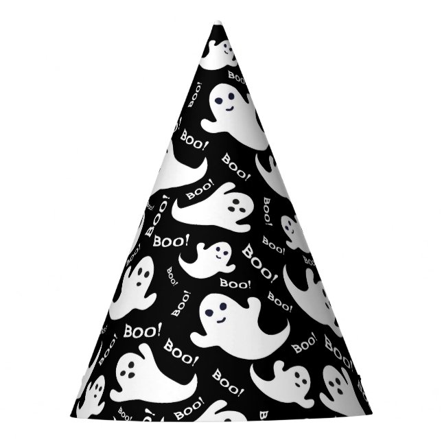 Sombrero de fiesta de fantasma de Halloween (Anverso)