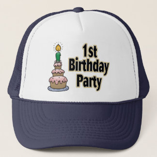 sombrero de fiesta de primer cumpleaños