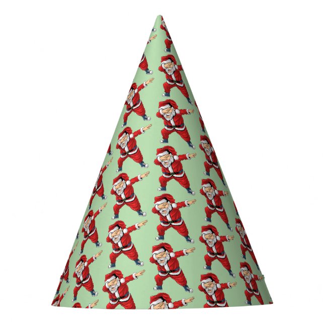 Sombrero de fiesta de Santa bailando (Anverso)