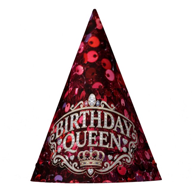 Sombrero de Fiesta para la Reina del Cumpleaños (Anverso)