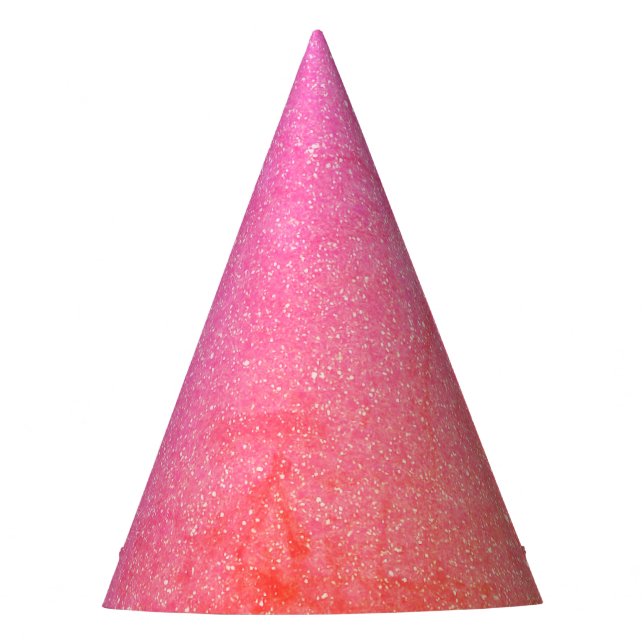 Sombrero de fiesta rosa sonrojado – Elegante y div (Anverso)