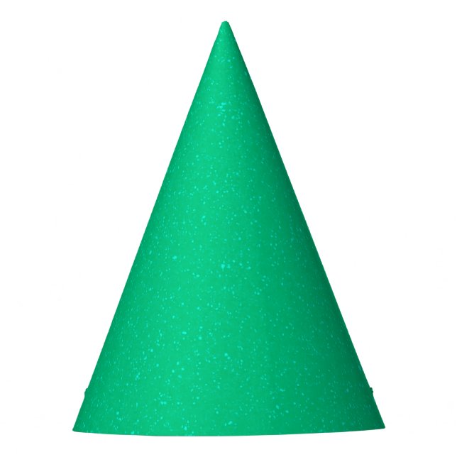 Sombrero de fiesta verde menta fresco - Personaliz (Anverso)