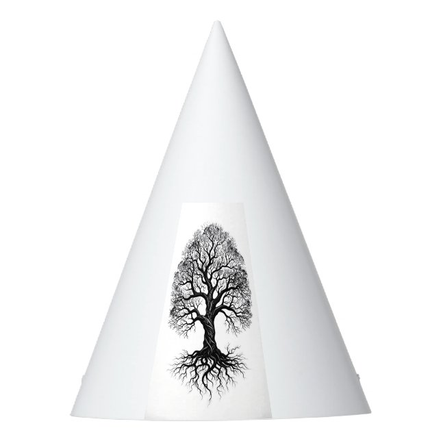 Sombrero de fiesta Zen del Árbol de la Vida (Anverso)