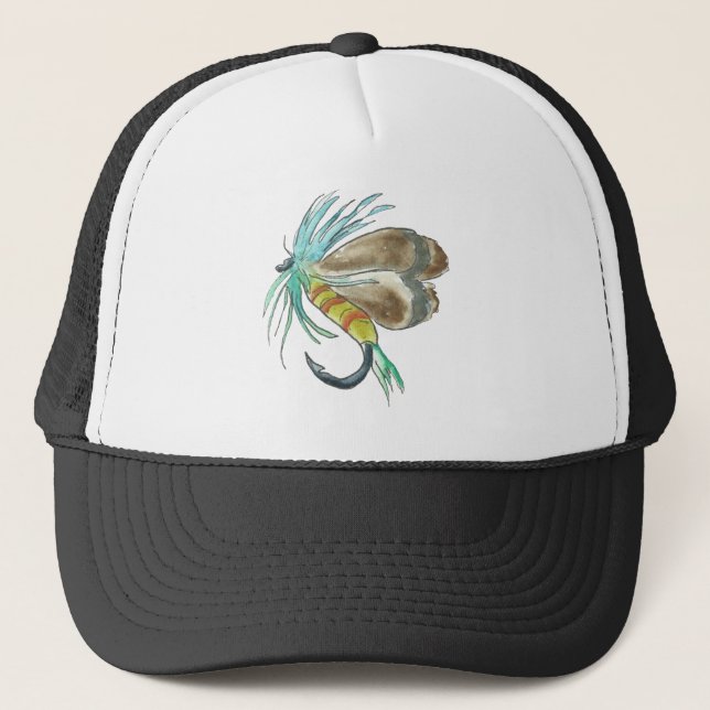 Sombrero de gorro de béisbol de pesca (Anverso)