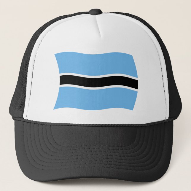 Sombrero de la bandera de Botsuana (Anverso)