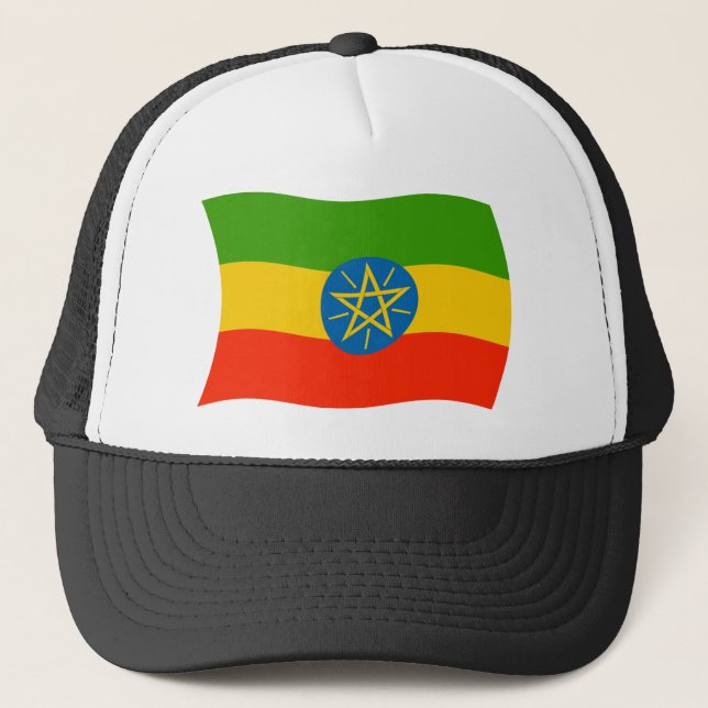 Sombrero de la bandera de Etiopía (Anverso)