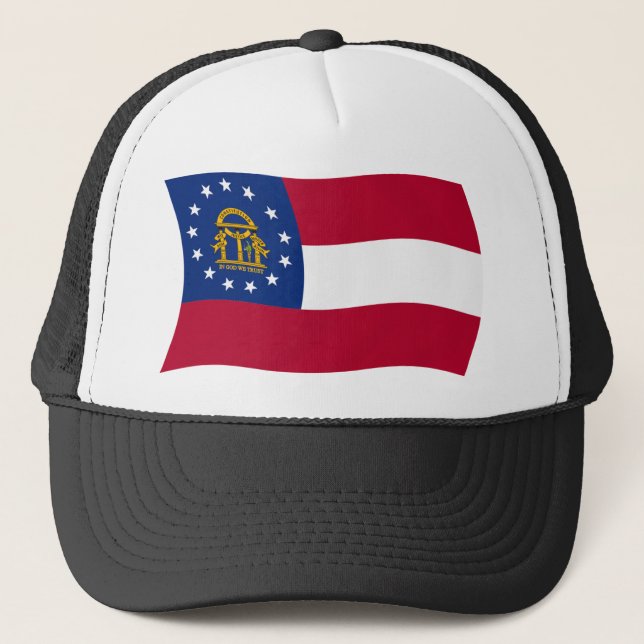 Sombrero de la bandera de Georgia (Anverso)
