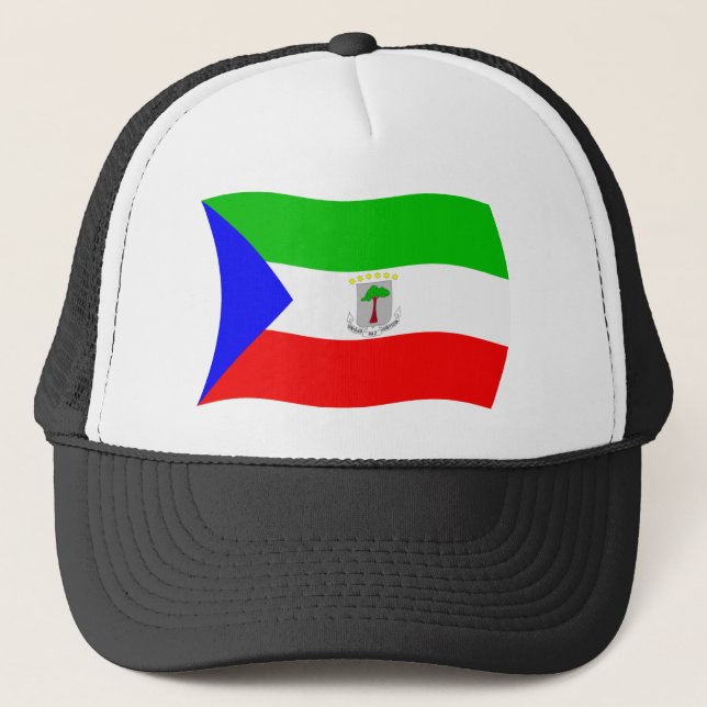 Sombrero de la bandera de Guinea Ecuatorial (Anverso)