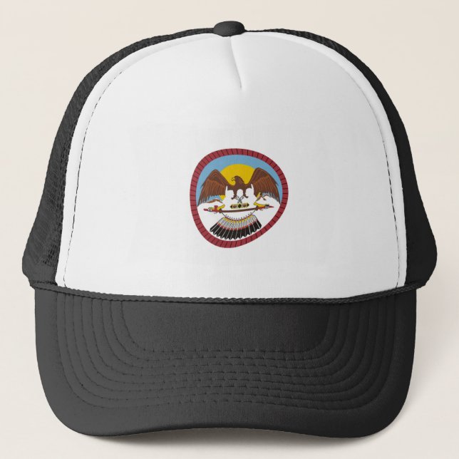 Sombrero de la Bandera de la Tribu Ute (Anverso)