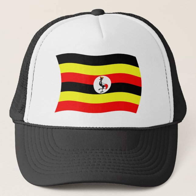 Sombrero de la bandera de Uganda (Anverso)
