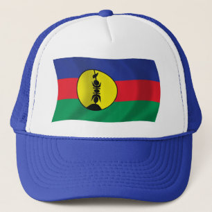 Sombrero de la bandera del pueblo Kanak
