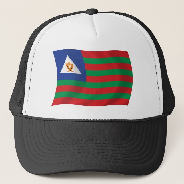 Sombrero de la Bandera Tribal Bubi (Anverso)