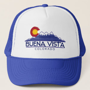 sombrero de madera montañas Buena Vista Colorado