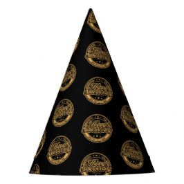 Sombrero de papel para fiesta de aniversario sobri