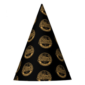 Sombrero de papel para fiesta de aniversario sobri