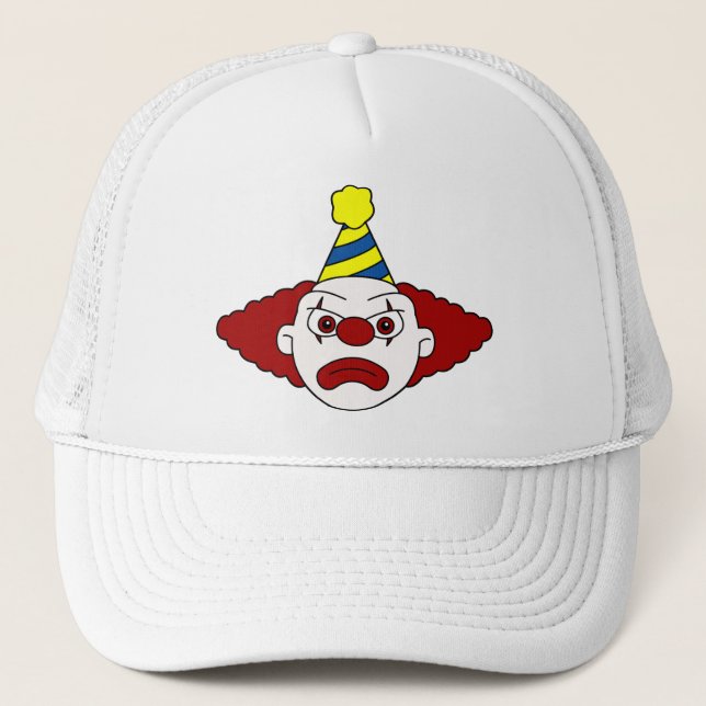 Sombrero de payaso de fiesta triste (Anverso)