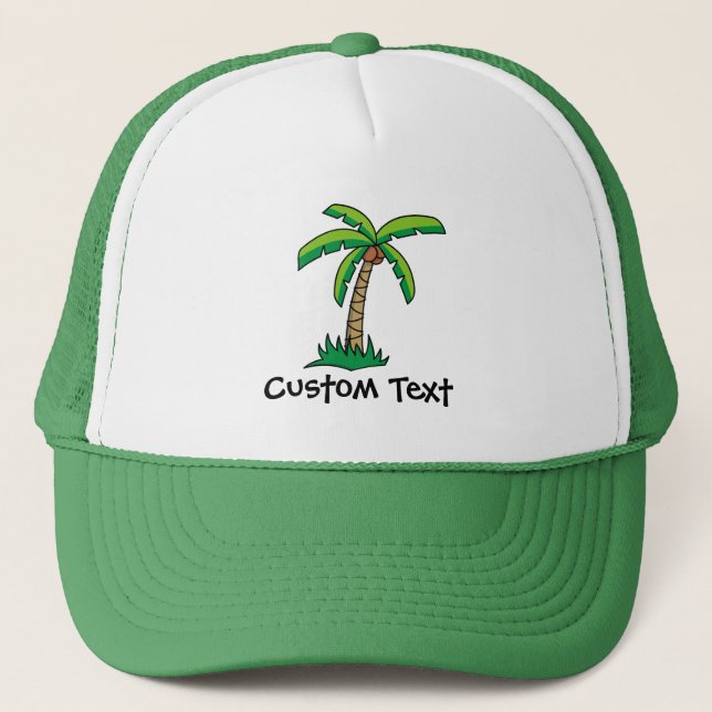 Sombrero de Personalizado de árbol de palmas (Anverso)