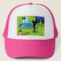 Sombrero de Personalizado urbano retro de pareja c