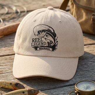 Sombrero de Pesca Personalizado Leyenda de la Pesc
