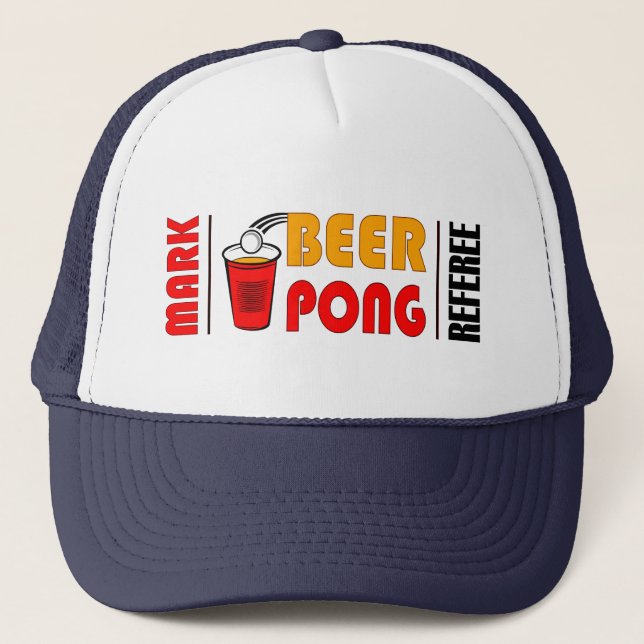 Sombrero de remolcador de referencia de Beer Pong (Anverso)
