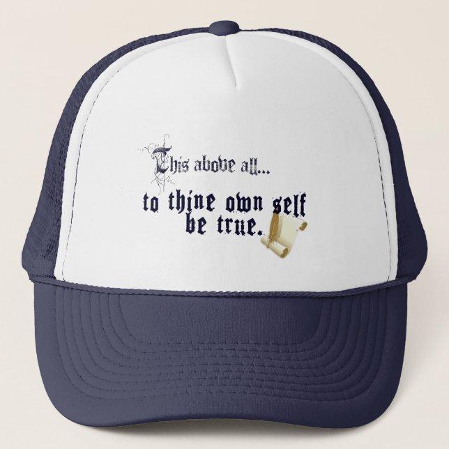 Sombrero de ser fiel a ti mismo (Anverso)