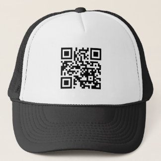 Sombrero de sólo camionero de código QR