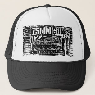 Sombrero de sombrerero para camión de 75 mm de cañ