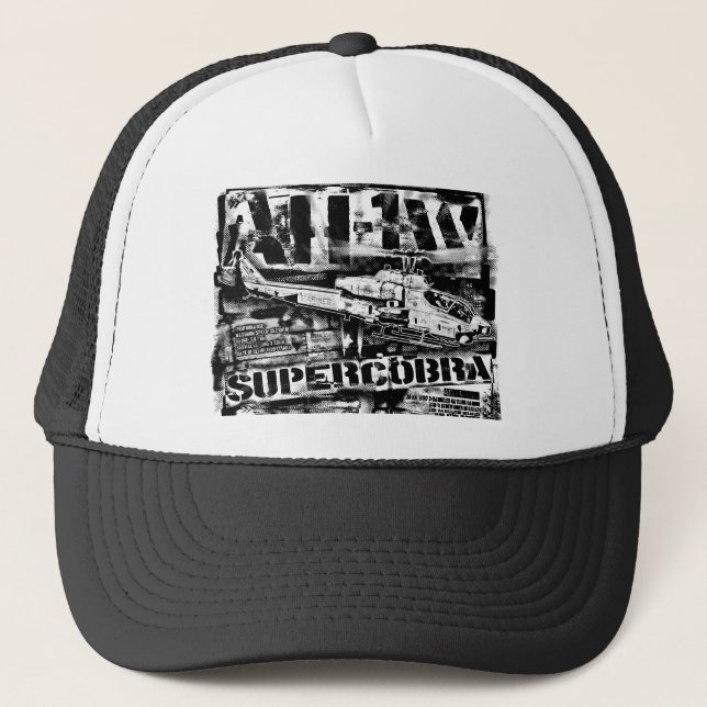 Sombrero de Sombrero SuperCobra Trucker AH-1 (Anverso)