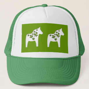 Sombrero de trébol de caballo afortunado