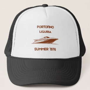 Sombrero de Yates Vintage Portofino Liguria Retro