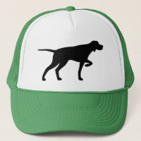 Sombrero del camión de la silueta del puntero