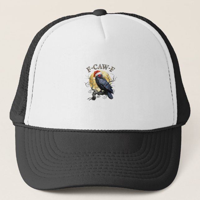 Sombrero divertido de Santa navideño gótico para c (Anverso)