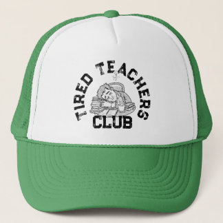Sombrero divertido del club de profesores cansados