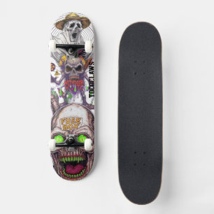Sombrero Esqueleto & Caja de Fusibles Skateboard Z