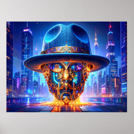 Sombrero Fedora de Noches de Arte de Nueva York