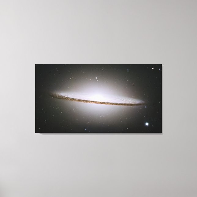 Sombrero Galaxia Lienzo envuelto (Anverso)