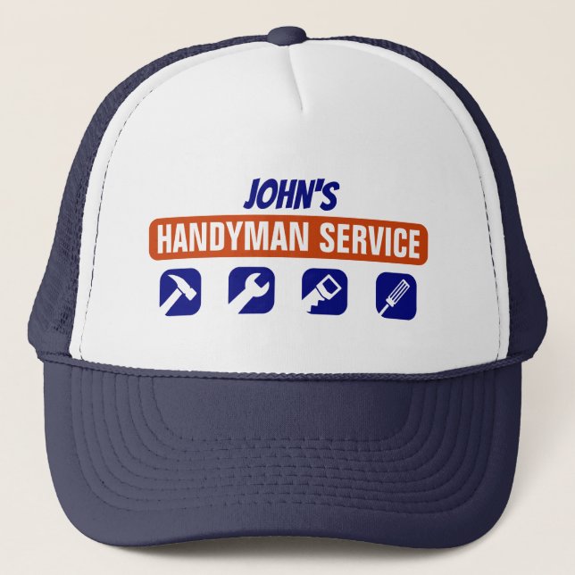 Sombrero Handyman Service Trucker (Anverso)