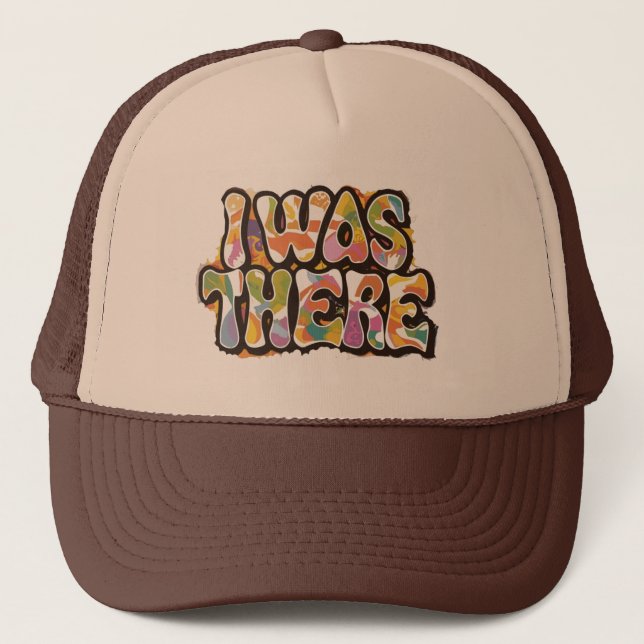 Sombrero Hippie Journey Trucker "Yo estuve ahí" (Anverso)