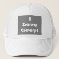 Sombrero Me encanta Gris