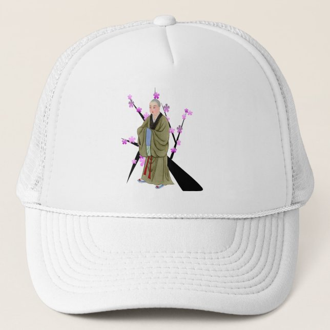 Sombrero monje budista (Anverso)