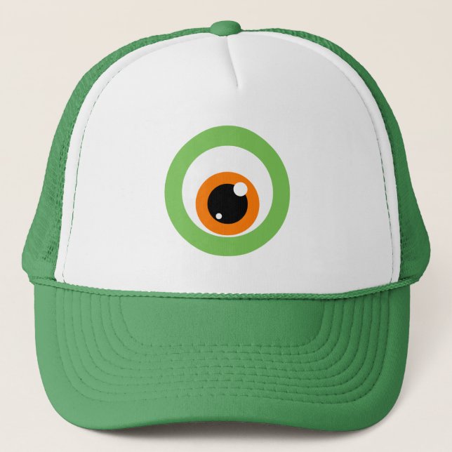 Sombrero Monster Eye Trucker (Anverso)