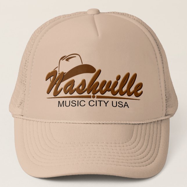 Sombrero Nashville Country Music Trucker (Anverso)