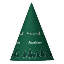 Sombrero Navideño de Trineo de Hoja Perenne Respla