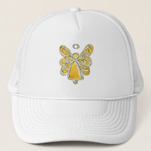 Sombrero o gorra de arte personalizado del ángel d
