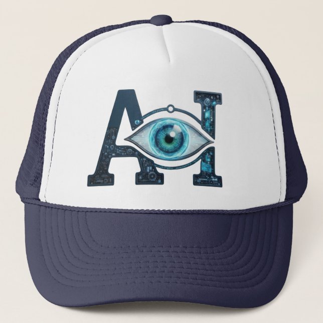 Sombrero Ojo de IA (Anverso)