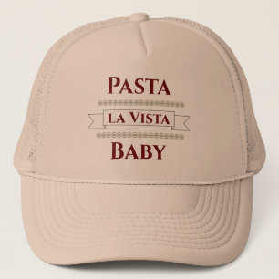 Sombrero para bebé Pasta la Vista