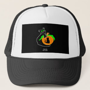 Sombrero para calabaza de gato negro