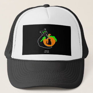 Sombrero para calabaza de gato negro