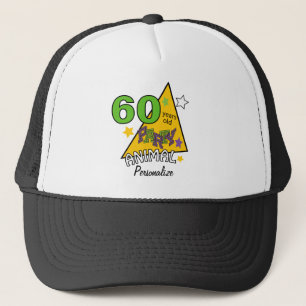 Sombrero para camioneros de animales Fiesta de 60 